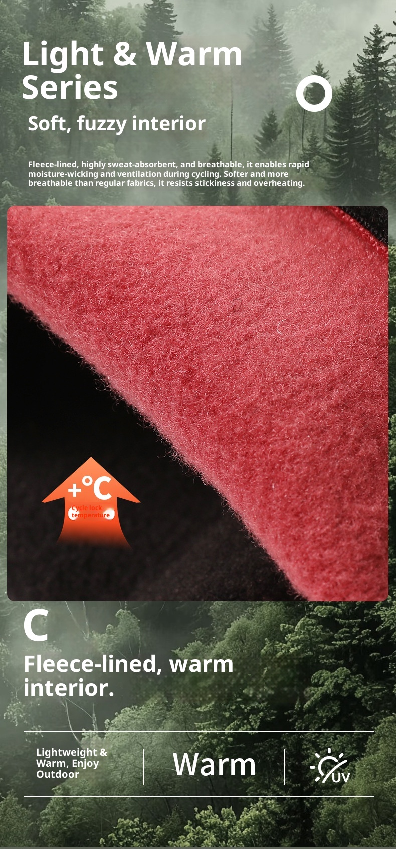 Guanti da sci e ciclismo da corsa, caldi, antiscivolo, in velluto, per uomo e donna, per attività all'aperto, autunno e inverno_voghion.com