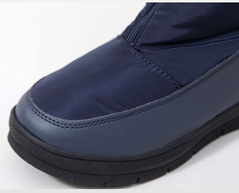 Zees Foreign Trade Cross-Border Winter Women's Snow Non-Slip Snowproof Fleece-Lined Warm Ski Resort Travel Slimming High Tube_voghion.com