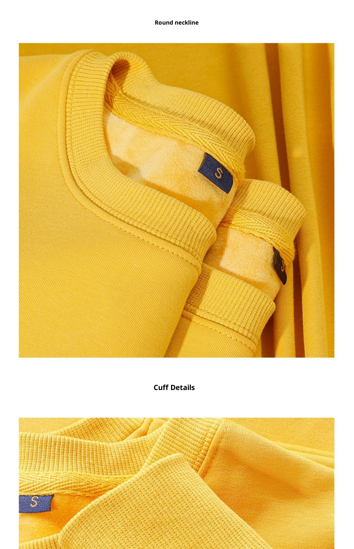 Felpa girocollo spessa con fodera in pile pesante da 600 g di alta qualità, personalizzata, abbigliamento da lavoro, rossa, riunione annuale_voghion.com