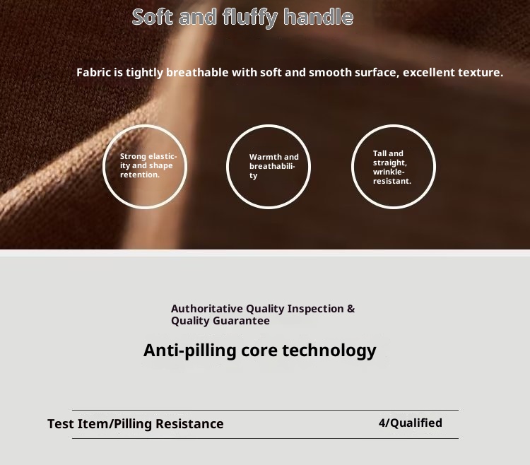 boy Boy Boy Boy Autumn Winter New High Collar Sweater Men Solid Color Inner Layer Knitted Men's Casual Business Slim Fit Base Shirt_voghion.com