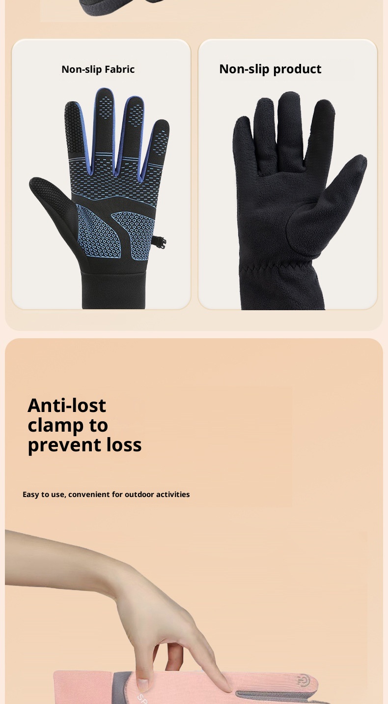 boy Boy Autumn Winter Ski For Men And Women, Outdoor Cycling Sports Fashion, Warm Fleece-lined, Windproof, Waterproof,_voghion.com