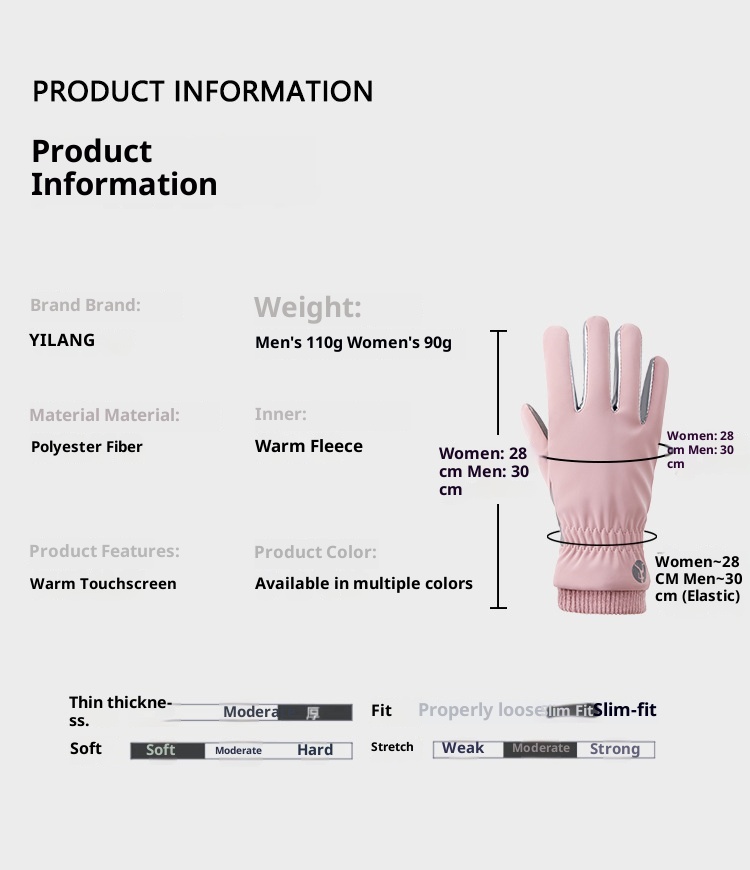 Guanti da ciclismo invernali antifreddo caldi per uomo e donna, foderati in pile, spessi, antivento, per bici elettrica_voghion.com