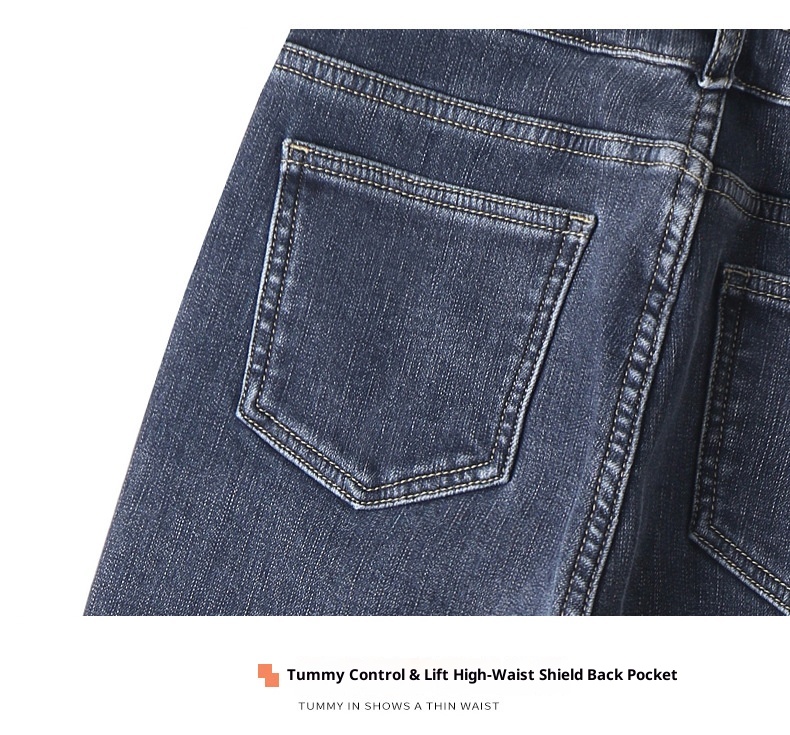 ChicShe Skinny Jeans Women 2025 Winter New High Waist Slimming Stretch Pencil Pants For Petite Spring And Autumn_voghion.com