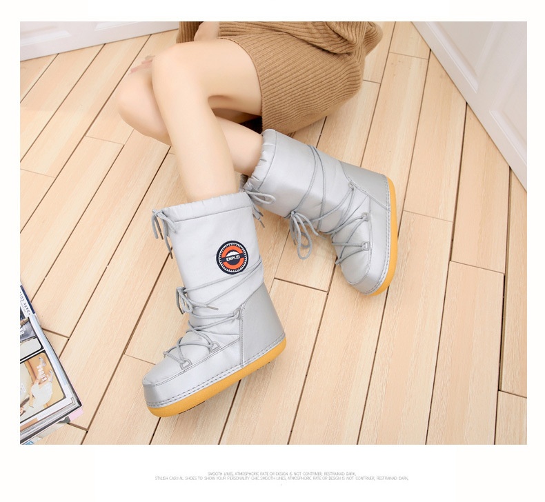 Zees Y022 Round Label Same Style Exported To Europe And America Autumn Winter Women's Snow Space Trendy Parent-Child Ski_voghion.com