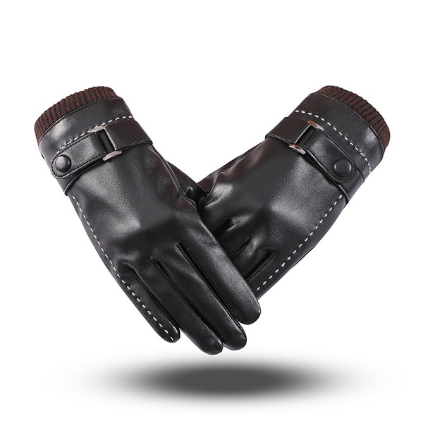 Gants chauds d'hiver pour hommes et femmes, imperméables au froid, en laine et velours tricotées, jacquard, pour la vente ambulante._voghion.com