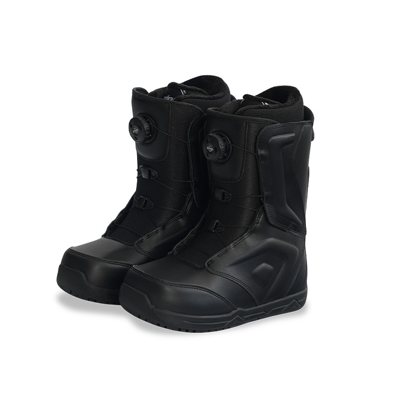 Zees Lanke Sneeuwschoenen Outdoor Ski-uitrusting Heren en Dames Snowboardlaarzen Waterdicht Warm Plat Bloem Carving Schaatsen_voghion.com