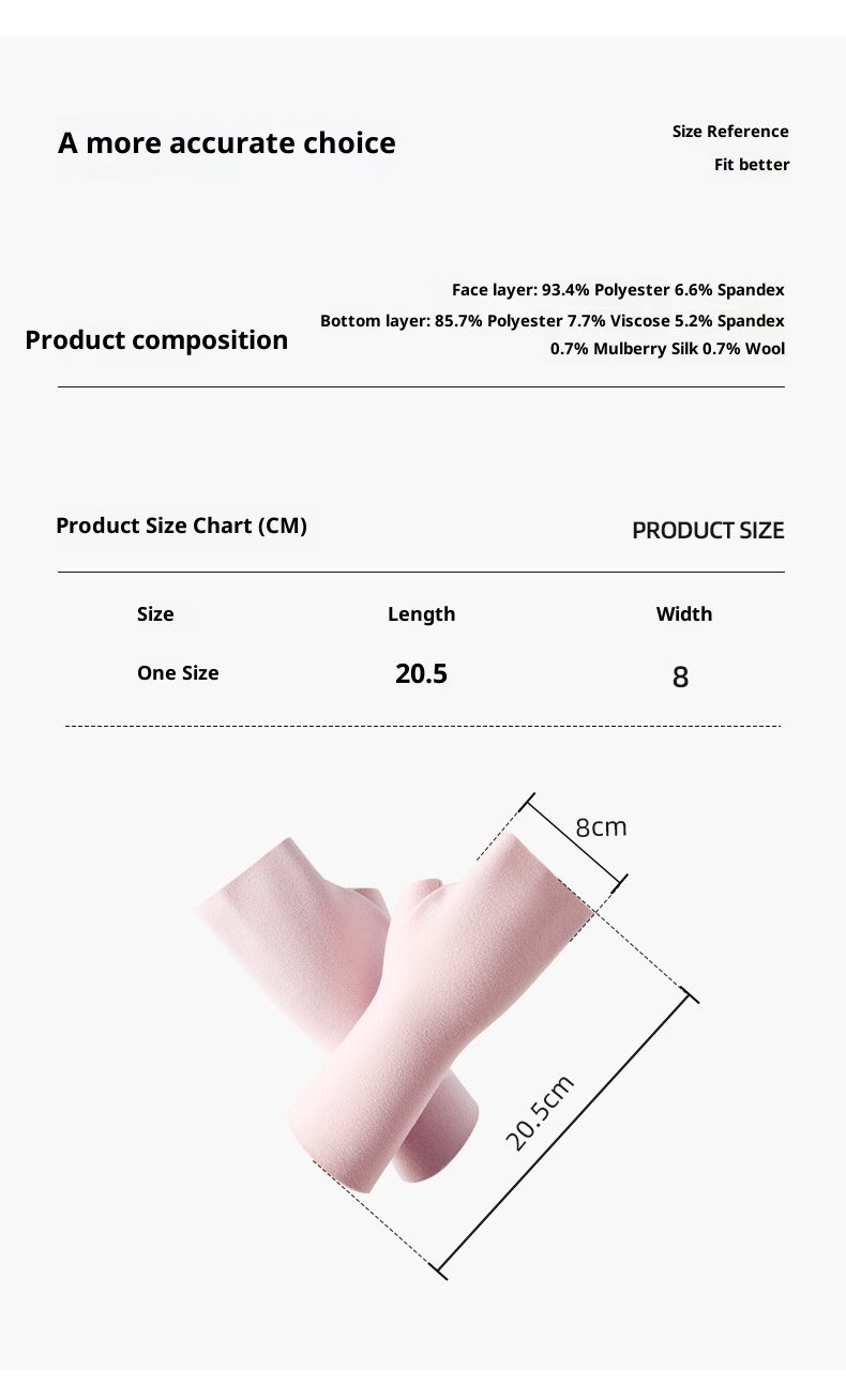 boy Boy Boy Cationic Gloves Half Palm Touch Screen Warmth Fingerless Cold Protection Autumn Winter Versatile Unisex Driving Office_voghion.com