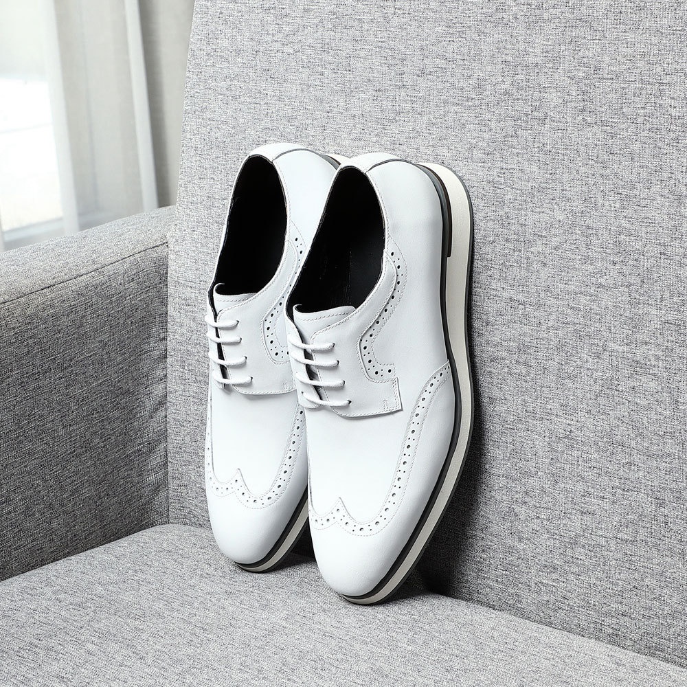 Scarpe sportive casual in pelle Voyage da uomo, di alta qualità, fatte a mano, in stile europeo e americano, di tendenza_voghion.com