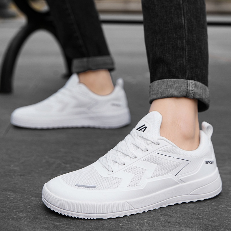 Zees Cross-Border Men's Outdoor Hiking All Black Sports Trendy Wide Toe Casual Board Size 48 Barefoot Shoes_voghion.com