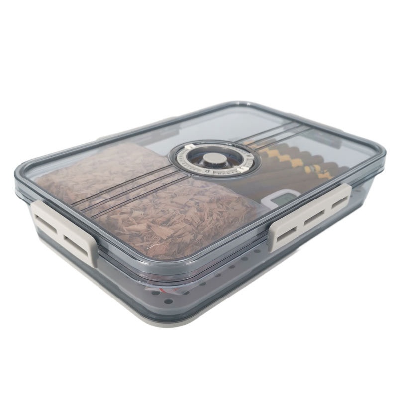 Lillian Daily Use Cigar Humidor Tray Divider Plastic Humidifier Constant Humidity Box Snap Moisture-proof Insect-proof Aged_voghion.com