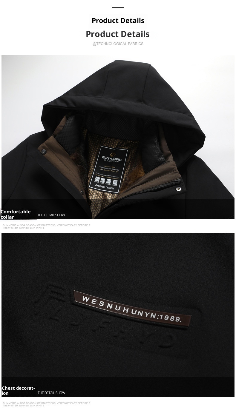 Giacca invernale da uomo di mezza età, stile nuovo, 50-60 anni, con fodera interna staccabile, in piumino spesso, foderato in pile, cappotto da papà_voghion.com