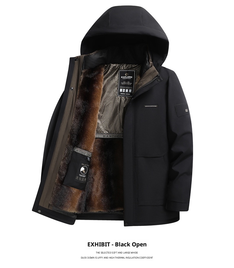 Giacca invernale da uomo di mezza età, stile nuovo, 50-60 anni, con fodera interna staccabile, in piumino spesso, foderato in pile, cappotto da papà_voghion.com