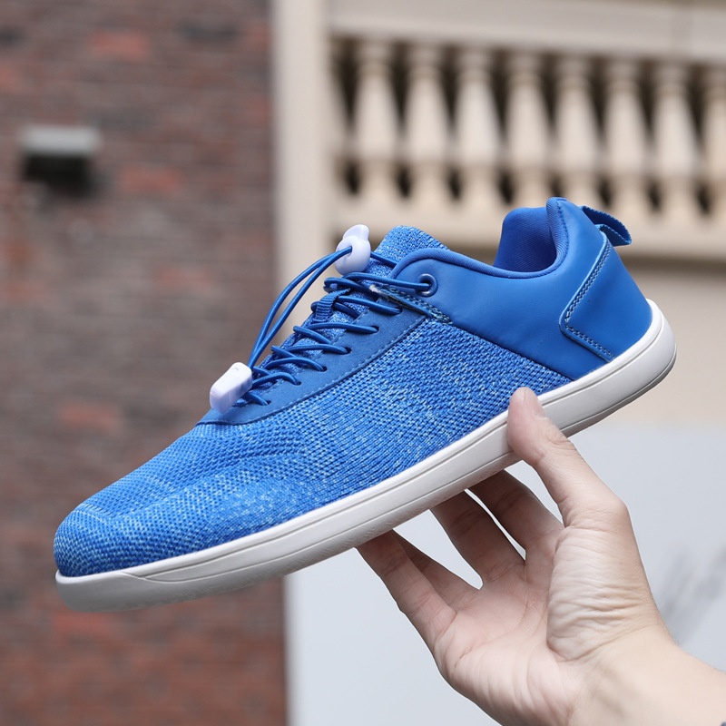 Zees Cross-border Couple Wide Toe Elastic Shoelaces Outdoor Casual Men Summer Breathable Sports Shoes Women Barefoot_voghion.com