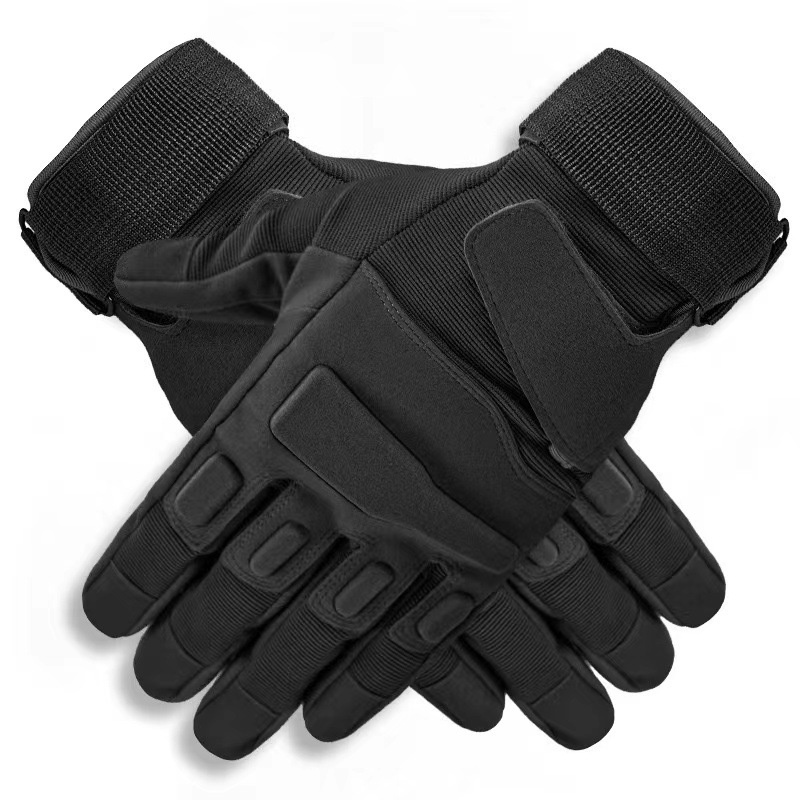 boy Boy Boy Men's Blackhawk Full Finger Tactical Gloves Outdoor Climbing Fitness Motorcycle Riding Anti-Slip Wear-Resistant Touch_voghion.com