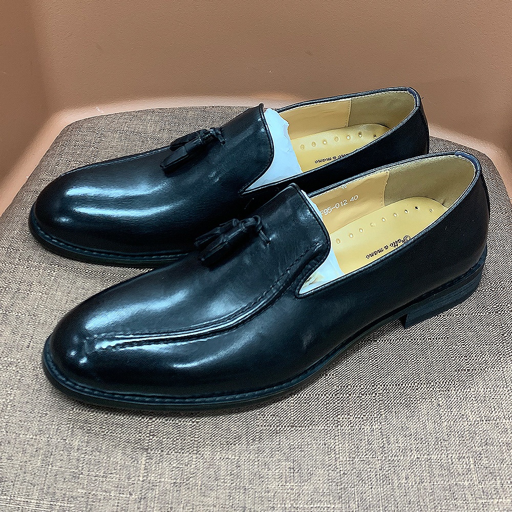 WalkPrime WalkPrime Genuine Tassel Loafers Slip-On British Retro Business Casual Shoes Men Breathable Pure Leather_voghion.com