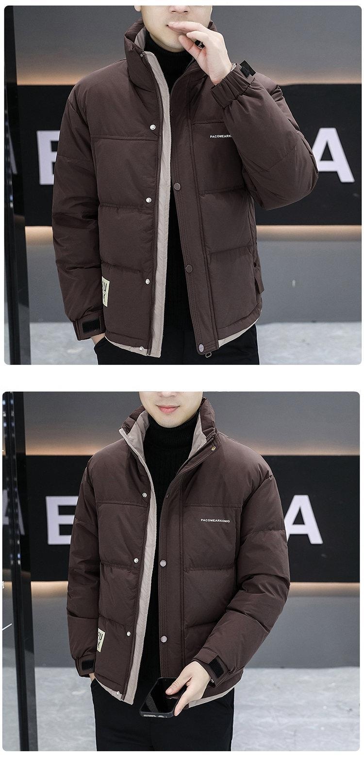boy Youth Jacket Boys, Thickened Warm White Duck Down Coat For Middle And High School Students, Stylish Winter Clothing_voghion.com