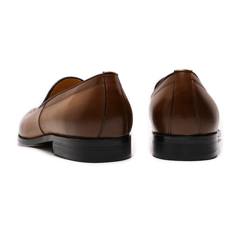 WalkPrime WalkPrime Genuine Tassel Loafers Slip-On British Retro Business Casual Shoes Men Breathable Pure Leather_voghion.com