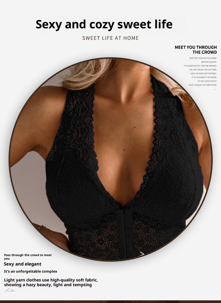 Eros Lab – Grenzüberschreitendes, europäisches und amerikanisches Sexy-Dessous-Set auf Lager – Neues Nachthemd mit Netzträgern in verschiedenen Farben (Zb579)_voghion.com