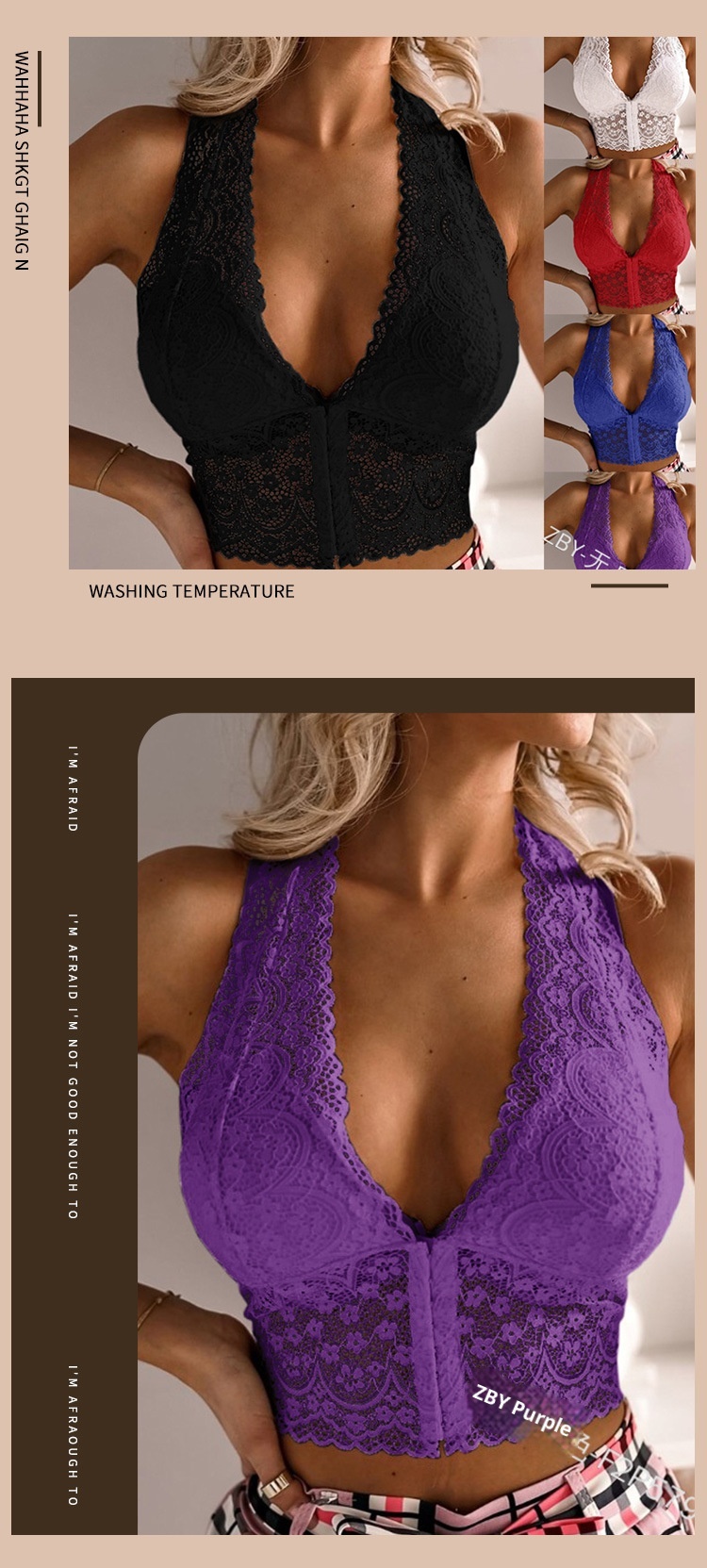 Eros Lab – Grenzüberschreitendes, europäisches und amerikanisches Sexy-Dessous-Set auf Lager – Neues Nachthemd mit Netzträgern in verschiedenen Farben (Zb579)_voghion.com