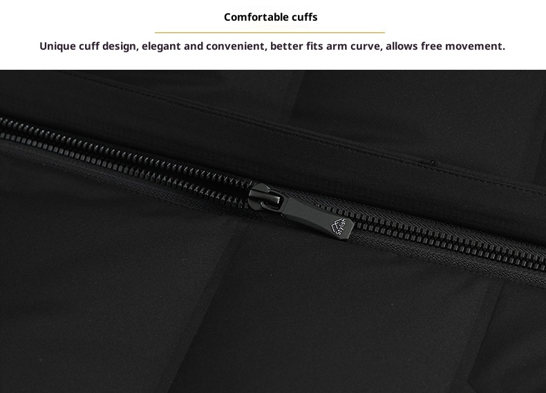 boy New 90 White Duck Down Jacket For Men, Short Winter Coat With Thickened Wool Collar, Wholesale Available_voghion.com