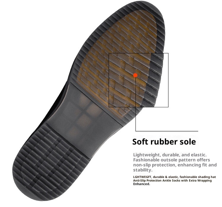 Voyage Autumn Winter New Formal Leather Men's Business Dad Height Increasing Casual Derby Groom Wedding Shoes_voghion.com