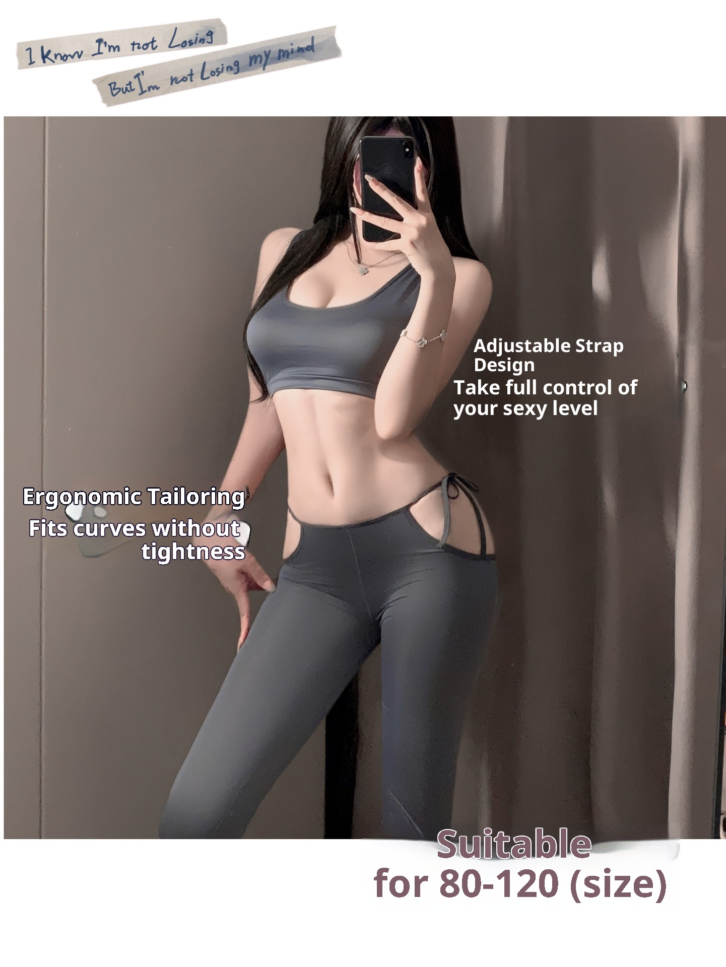 Eros Lab Sexy Lingerie Thin Tight Slimming Leg Tummy Control Hip Lift Yoga Nude Feel Tranparent Silky Lace-up Skinny_voghion.com