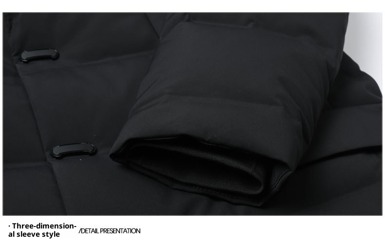 Herren-Businessjacke mit Stehkragen, mittellang, trendig_voghion.com