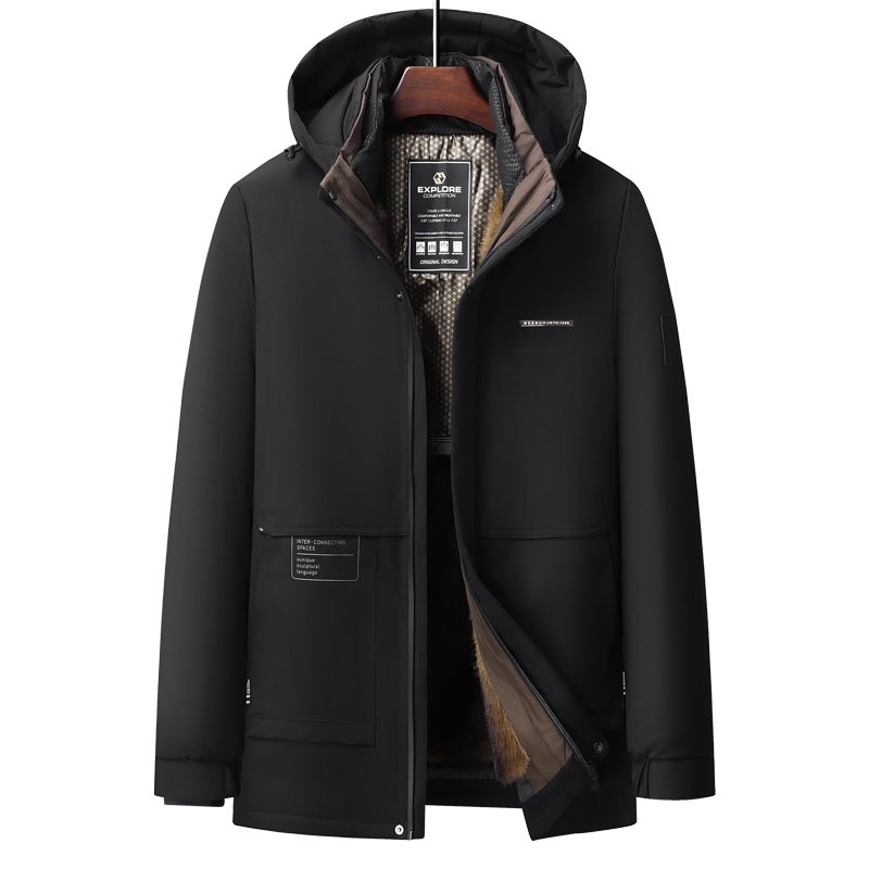 Giacca invernale da uomo di mezza età, stile nuovo, 50-60 anni, con fodera interna staccabile, in piumino spesso, foderato in pile, cappotto da papà_voghion.com
