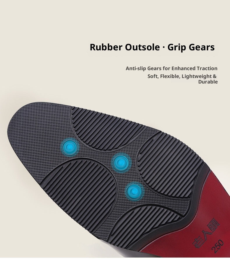 Voyage Elderly Crocodile Pattern Leather Large Size Trendy Korean Style Slim Fit Polished Casual Pointed Toe Men's Shoes 20252_voghion.com