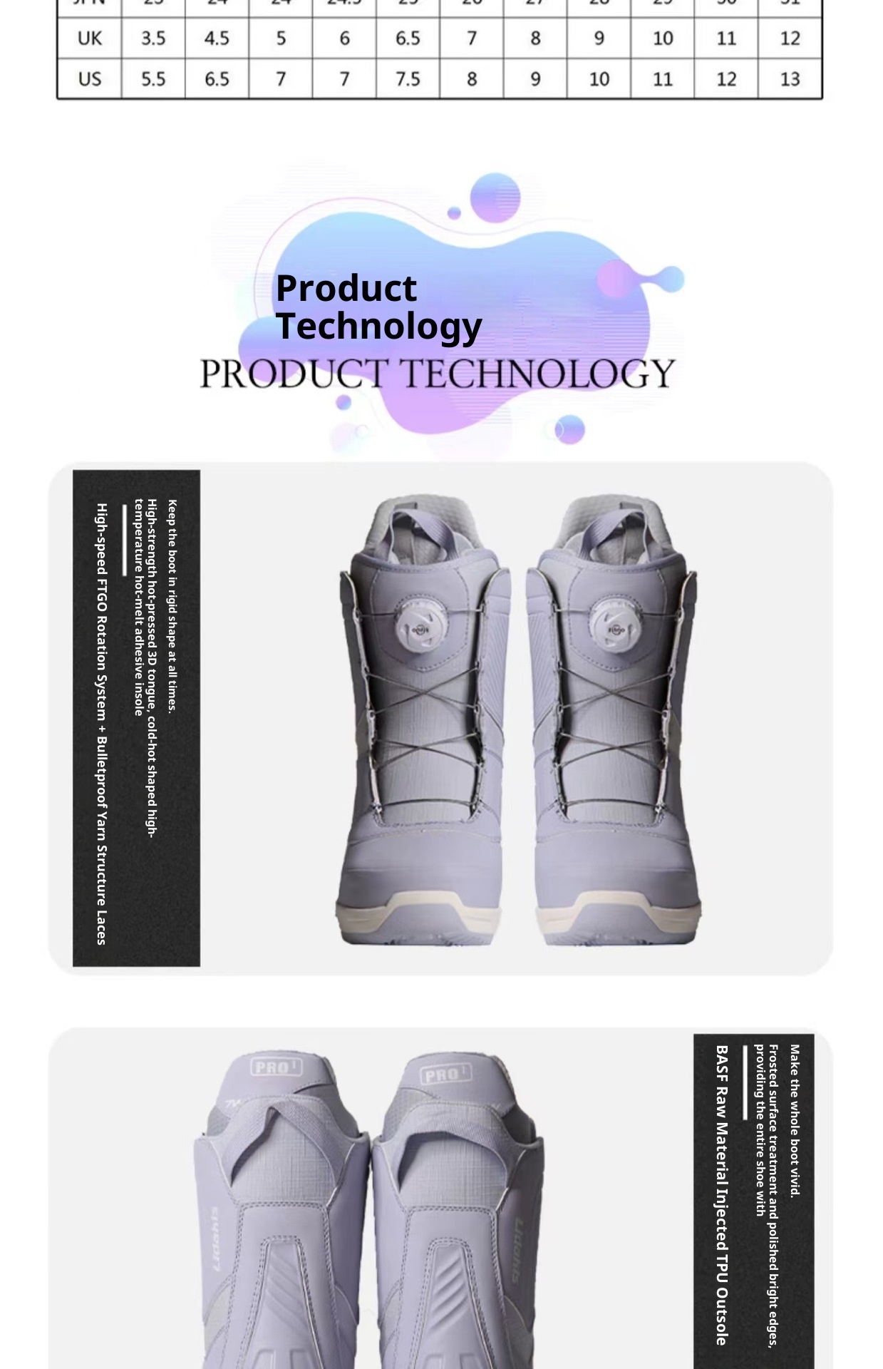 Zees LIDAKIS 23 Nieuwe Quick Wear Dames Waterdichte Volwassene Stalen Draad Gesp FITGO Single Board Skischoenen_voghion.com