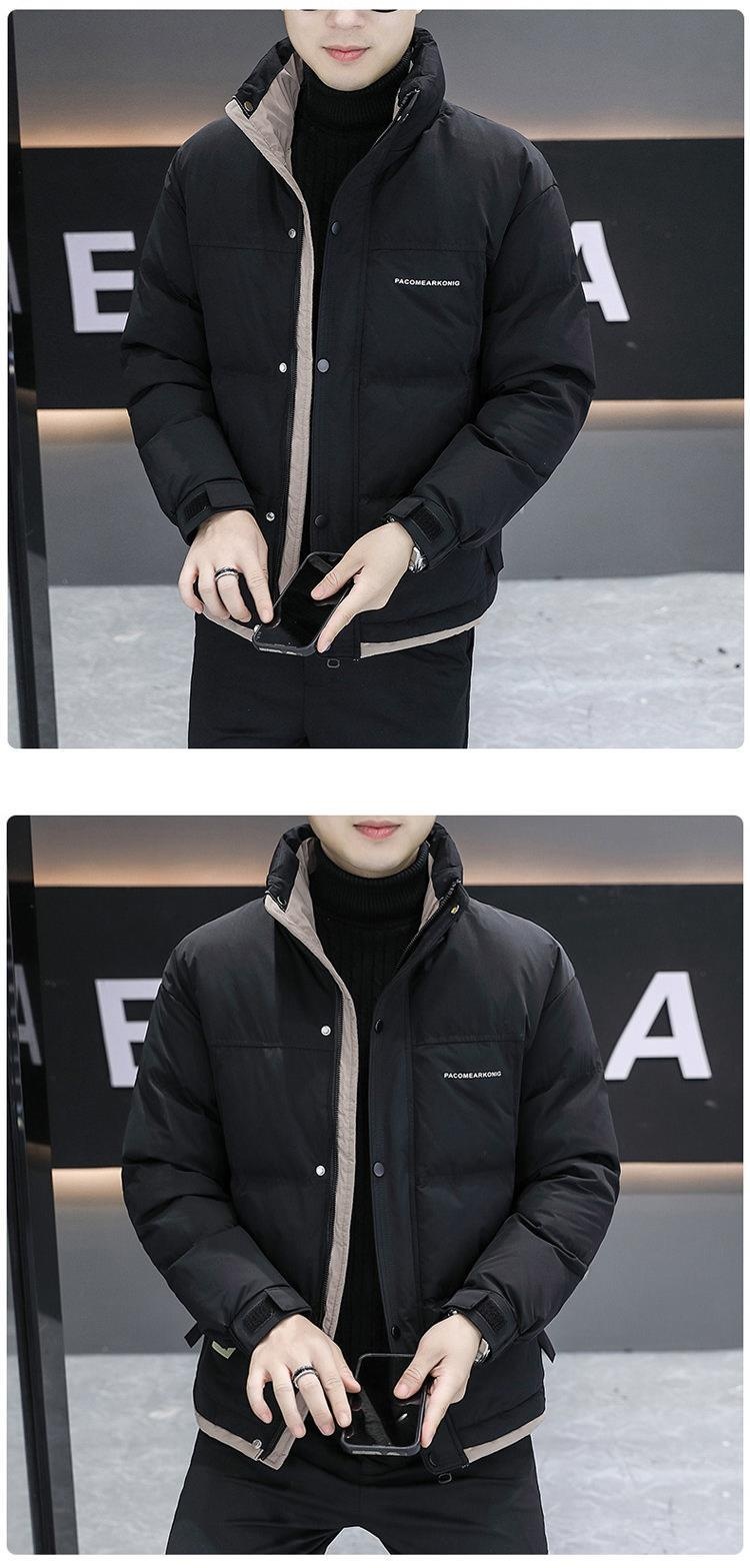 boy Youth Jacket Boys, Thickened Warm White Duck Down Coat For Middle And High School Students, Stylish Winter Clothing_voghion.com
