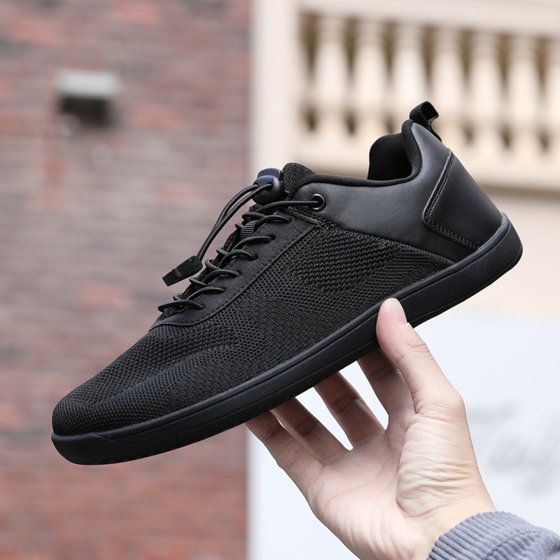 Zees Cross-border Couple Wide Toe Elastic Shoelaces Outdoor Casual Men Summer Breathable Sports Shoes Women Barefoot_voghion.com