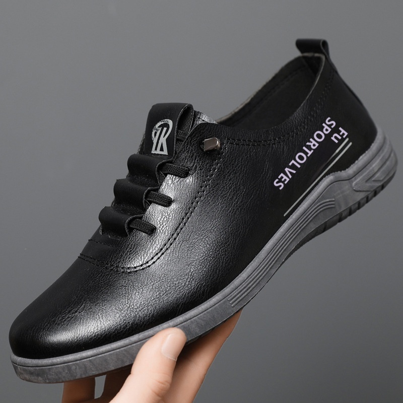 Voyage Voyage 2025 Neue Herren-Schnürschuhe, lässige Loafer, modisch, vielseitig, weiche Sohle, bequeme Lederschuhe für Herren_voghion.com