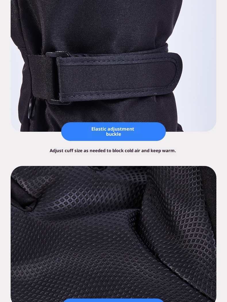 boy Boy Boy Heated Gloves For Skiing Men's Cycling Thickened Warm Windproof Cold-Proof Touchscreen Outdoor Winter_voghion.com