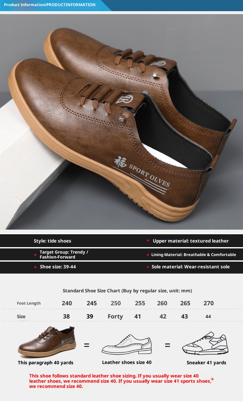 Voyage Voyage 2025 Neue Herren-Schnürschuhe, lässige Loafer, modisch, vielseitig, weiche Sohle, bequeme Lederschuhe für Herren_voghion.com
