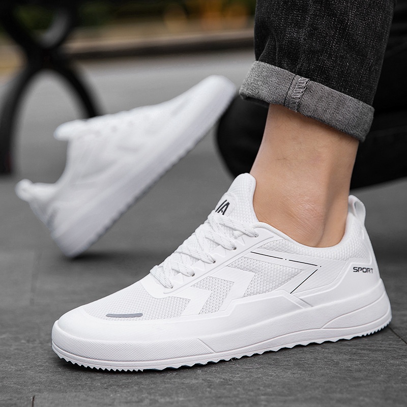 Zees Cross-Border Men's Outdoor Hiking All Black Sports Trendy Wide Toe Casual Board Size 48 Barefoot Shoes_voghion.com