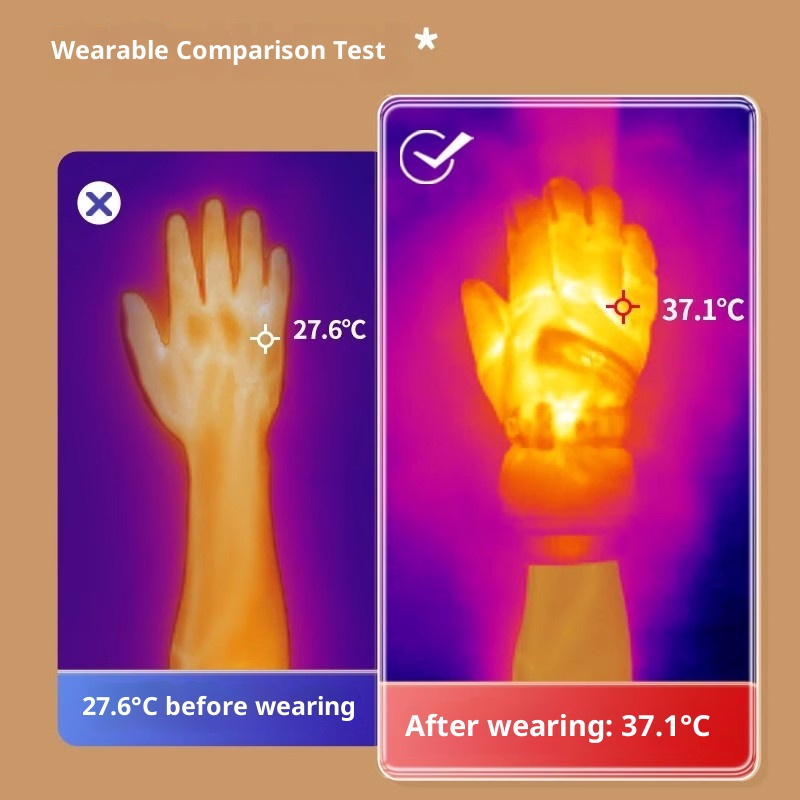 Guanti da sci per bici elettrica, caldi, invernali, spessi, impermeabili, antivento, a prova di freddo, per bambini, autunno_voghion.com