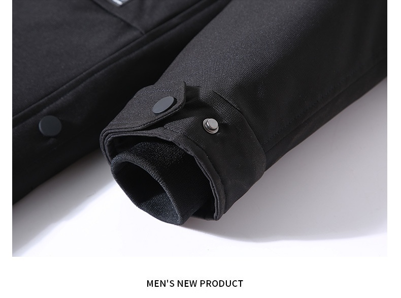 boy 2024 Mid-Length Snow Flying Same Style Men's Down Jacket Made In China Thickened Youth Winter Coat With Fur Collar_voghion.com