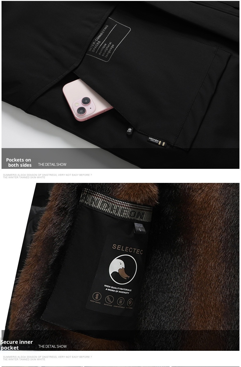 Giacca invernale da uomo di mezza età, stile nuovo, 50-60 anni, con fodera interna staccabile, in piumino spesso, foderato in pile, cappotto da papà_voghion.com