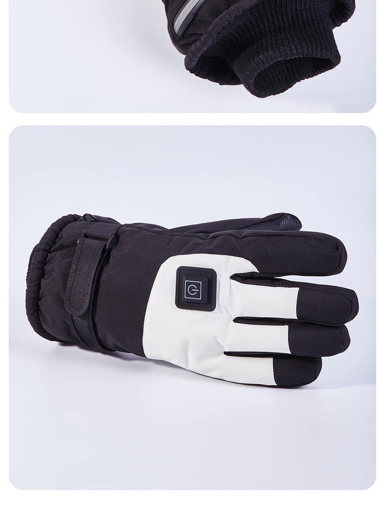boy Boy Boy Heated Gloves For Skiing Men's Cycling Thickened Warm Windproof Cold-Proof Touchscreen Outdoor Winter_voghion.com