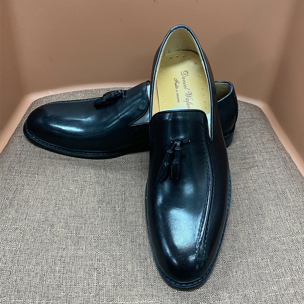 WalkPrime WalkPrime Genuine Tassel Loafers Slip-On British Retro Business Casual Shoes Men Breathable Pure Leather_voghion.com