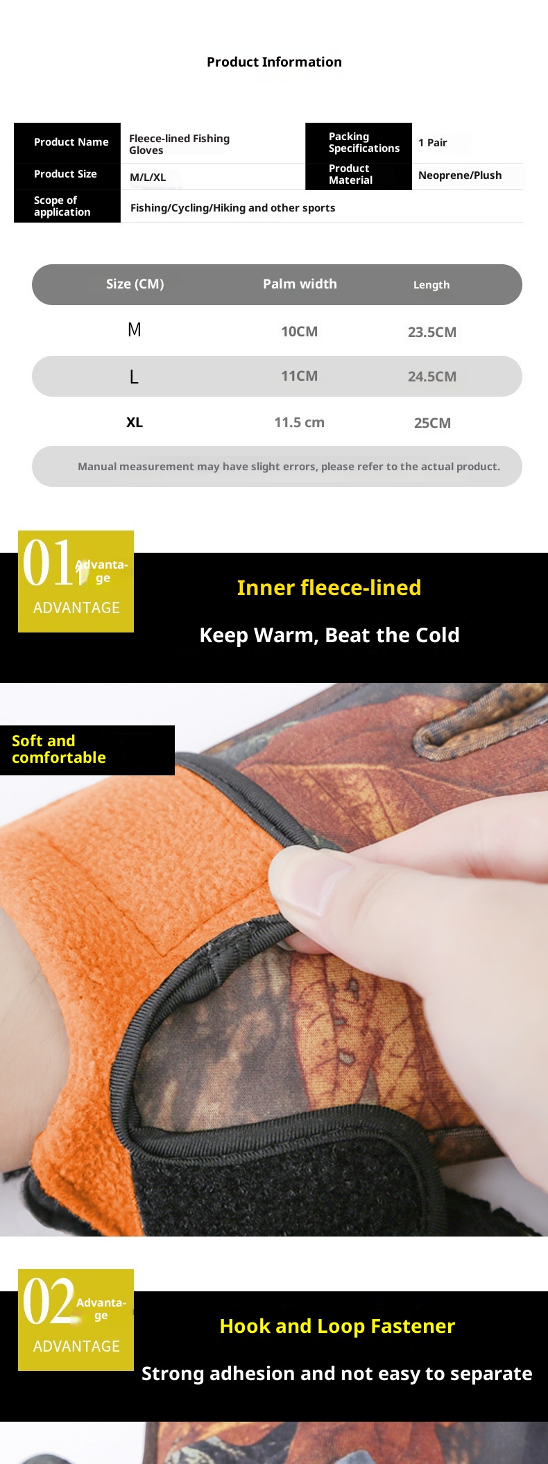 ragazzo ragazzo ragazzo ciclismo invernale per consegna, pesca, due dita esposte, antivento per esterni, impermeabile, touchscreen, caldo da uomo,_voghion.com