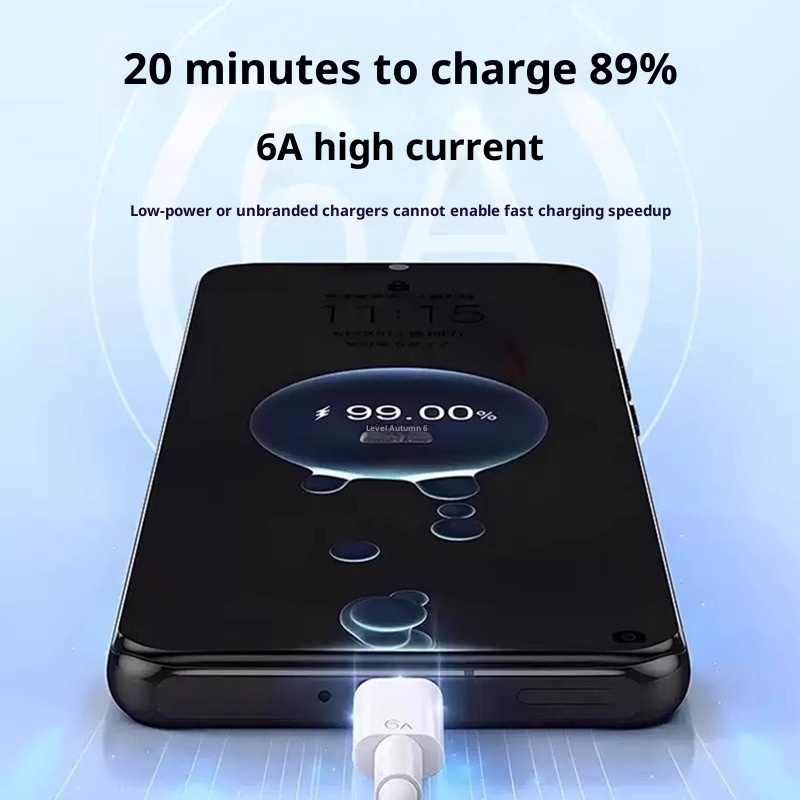 Digitex mobiele telefoon Super Charging Type-C compatibel met Huawei Mate70 Honor Exclusieve 6A originele snellader datakabel_voghion.com