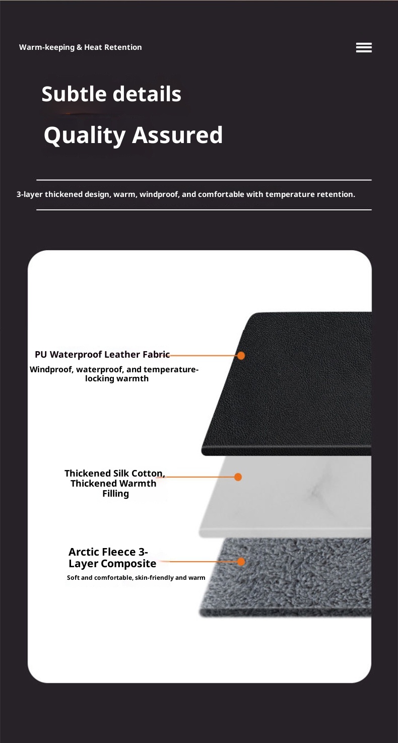 Coprimanubrio per bici elettrica per ragazzo Guanti da moto invernali foderati in pile, spessi, caldi, antivento, impermeabili, antifreddo_voghion.com