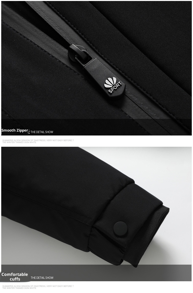 Giacca invernale da uomo di mezza età, stile nuovo, 50-60 anni, con fodera interna staccabile, in piumino spesso, foderato in pile, cappotto da papà_voghion.com