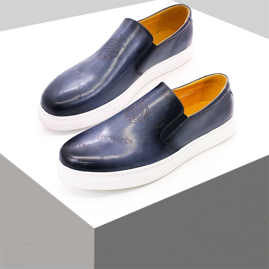 WalkPrime WalkPrime - Mocasines cómodos de cuero genuino de estilo europeo, estilo casual, sin cordones, versátiles y de uso diario para hombre_voghion.com