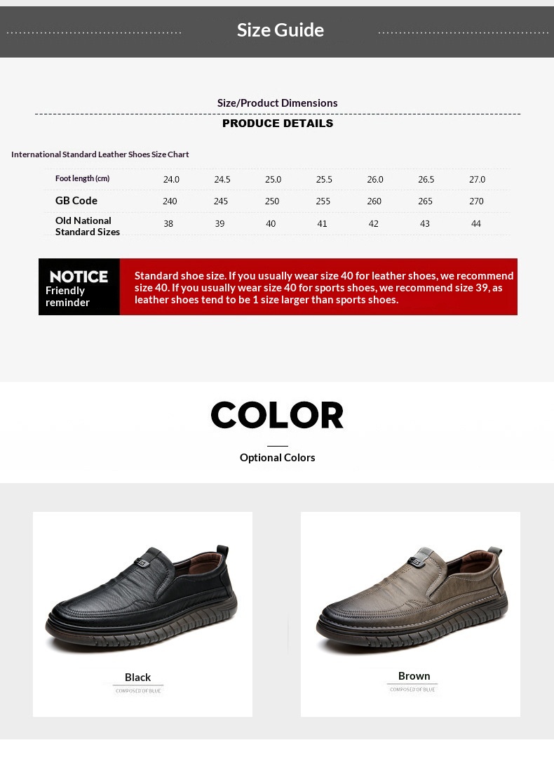 Voyage Voyage New Leather Cowhide Business Loafers Casual Men's Soft Sole Non-Slip Lazy Shoes_voghion.com