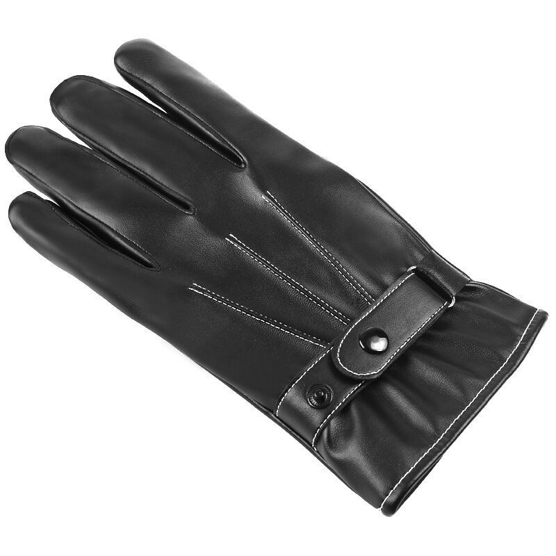 boy Boy Boy Autumn And Winter Men's Warm Windproof Cold-Resistant Fingerless Touchscreen Cycling Driving Outdoor Gloves_voghion.com