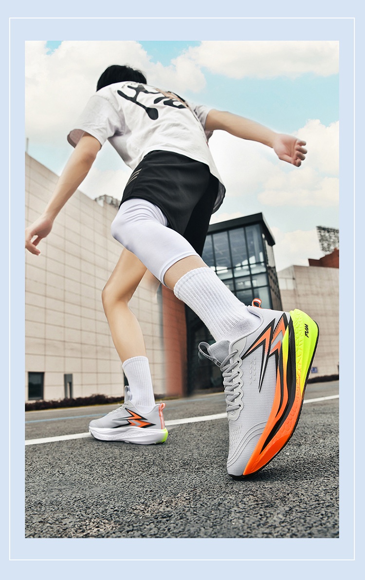 Zees Cross-Border New Large Size Fei Ran 4 Carbon Plate Marathon Men And Women Racing Body Side Training Sports Running Shoes_voghion.com