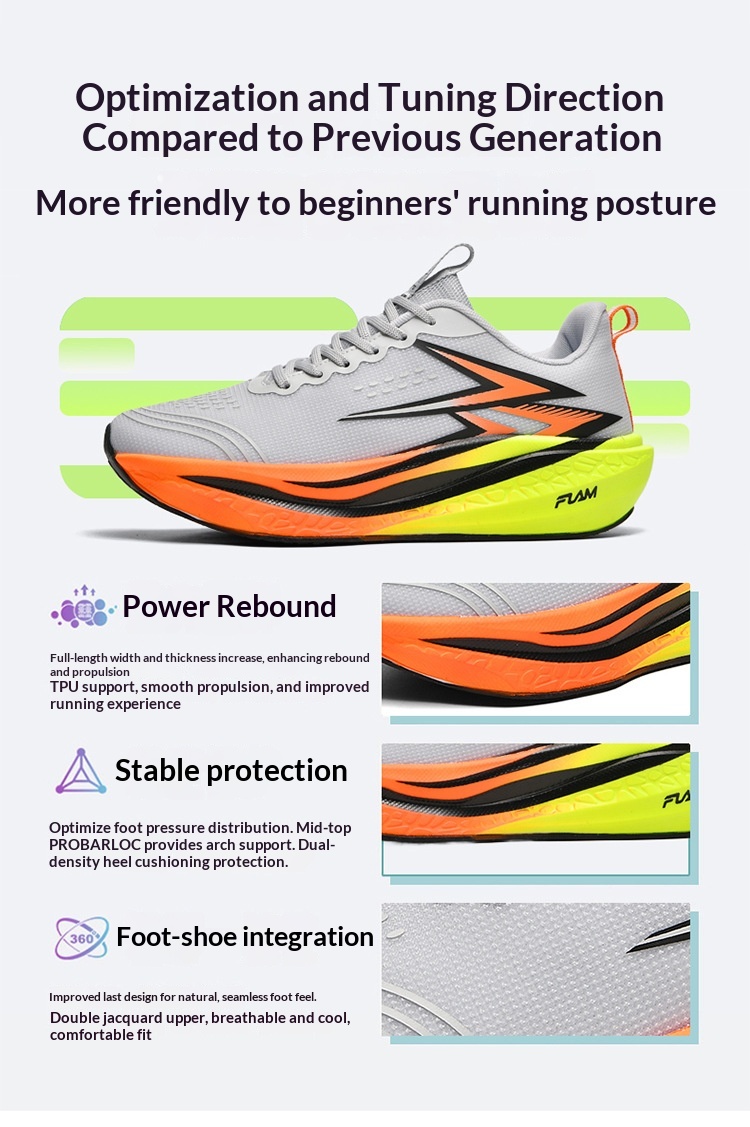 Zees Cross-Border New Large Size Fei Ran 4 Carbon Plate Marathon Men And Women Racing Body Side Training Sports Running Shoes_voghion.com